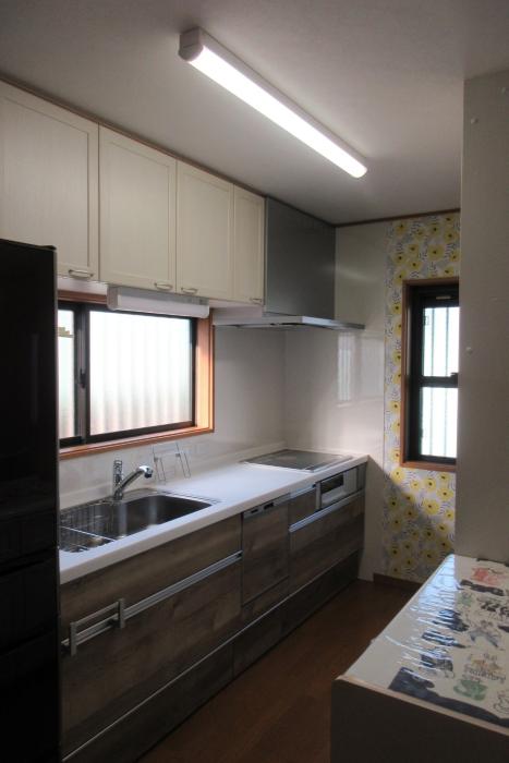 キッチンを新しく