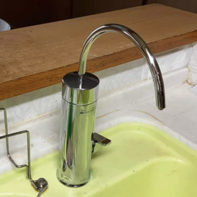 浄水器セット交換