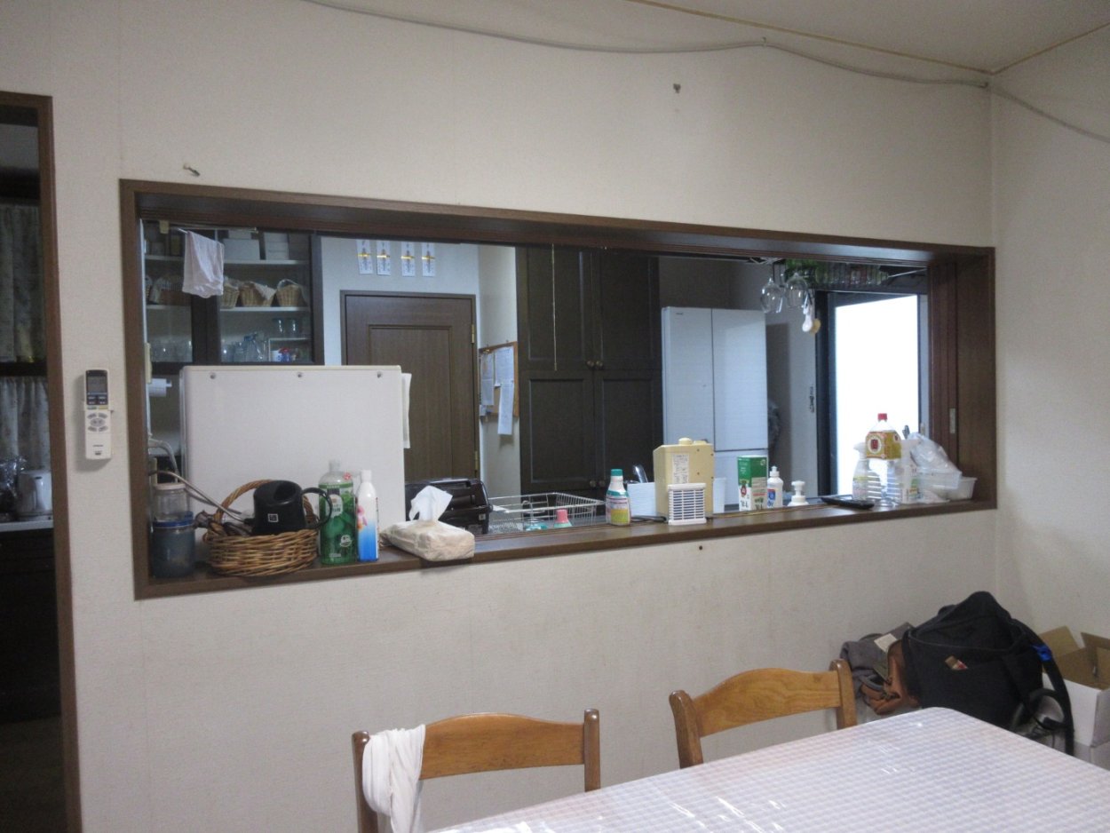 フラット対面のキッチンにしたい