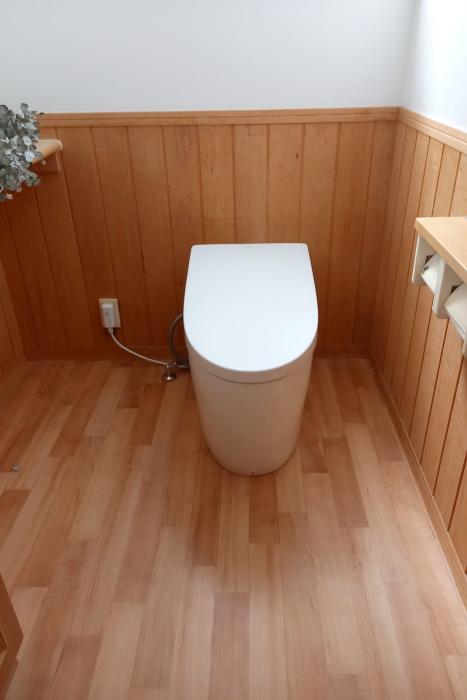 トイレの水漏れ、改善！
