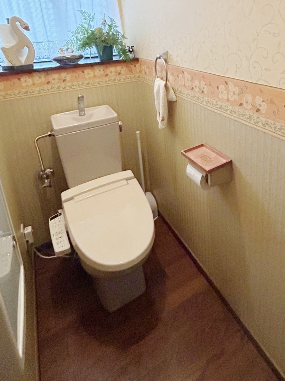 トイレは壊れてないんだけど、空間を広くしたい。